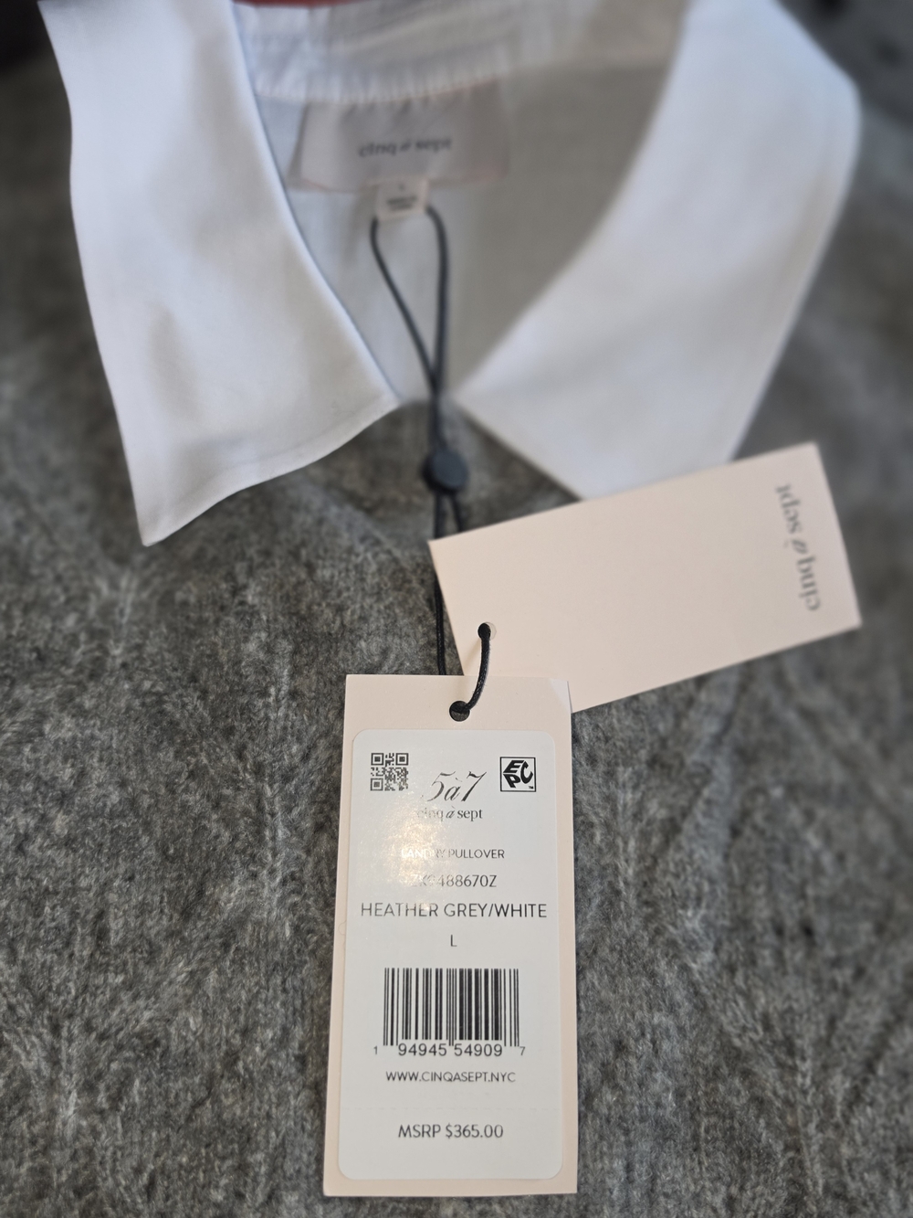 Cinq a sept Laundry Pullover Sweater New - Picture 11 of 12